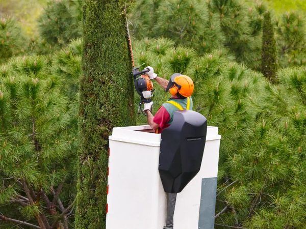 Felling av stort tre, MR Trefelling